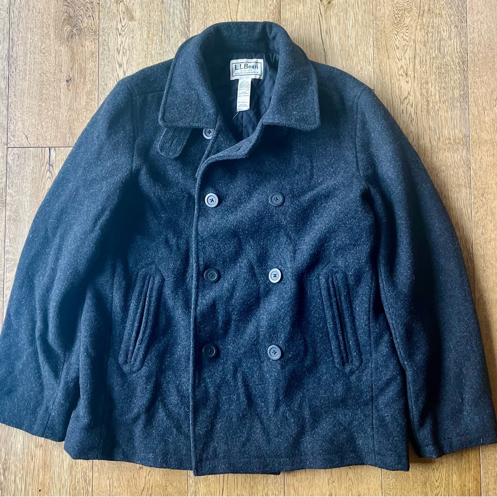 LL Bean Peacoat